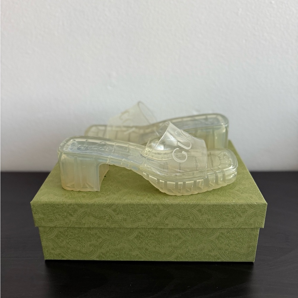 Gucci Rubber Printed Slides